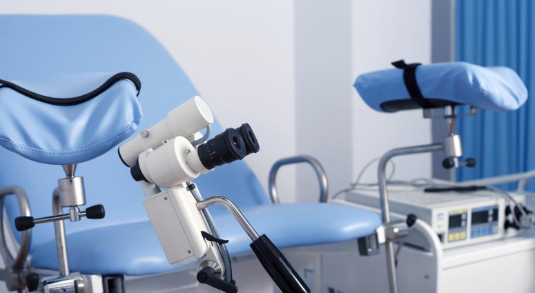 gyno exam room
